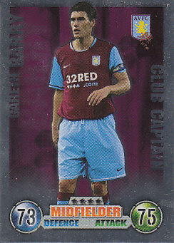 Gareth Barry Aston Villa 2007/08 Topps Match Attax Update Club Captain #C02
